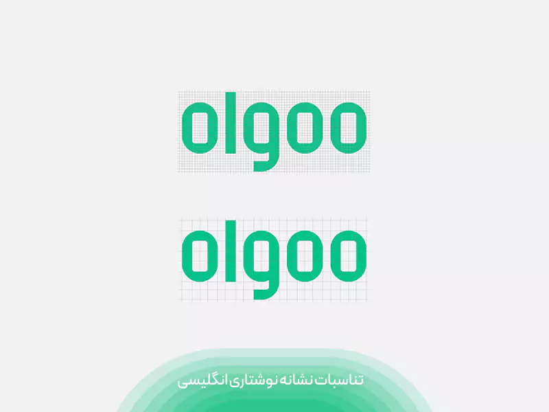 تناسبات نشانه نوشتاری انگلیسی در هویت بصری