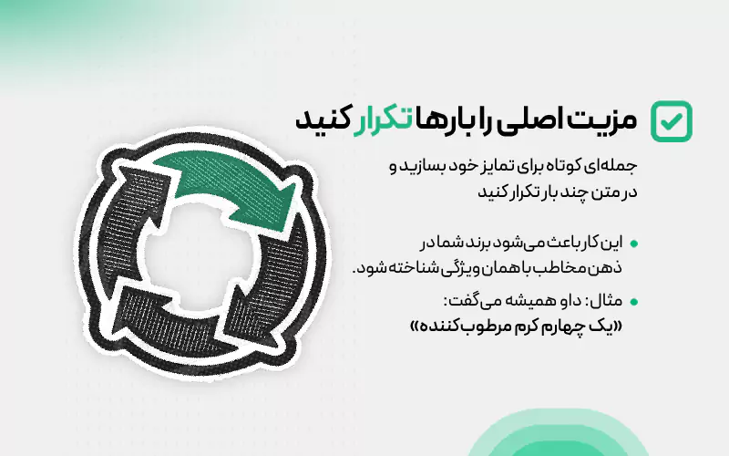 چک لیست اجرایی دیوید اوگیلوی درباره تکرار مزیت اصلی